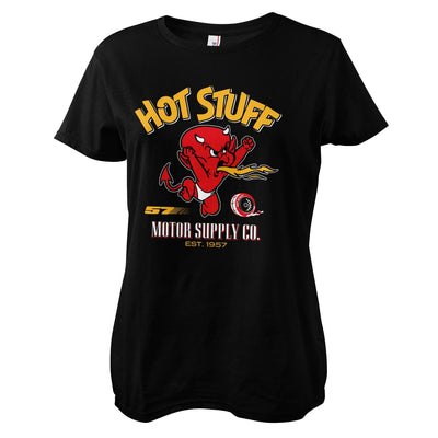 Hot Stuff - Motor Supply Co Women T-Shirt (Black)