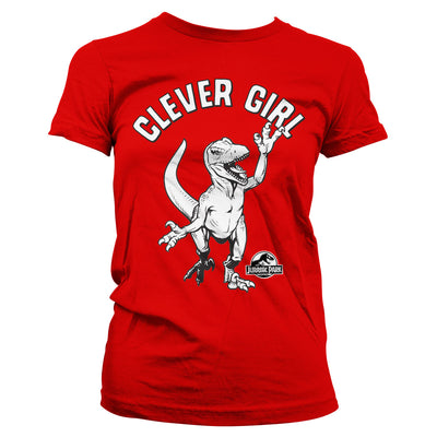 Jurassic Park - Clever Girl - Women T-Shirt (Red)