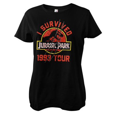 Jurassic Park - 1993 Tour Women T-Shirt (Black)