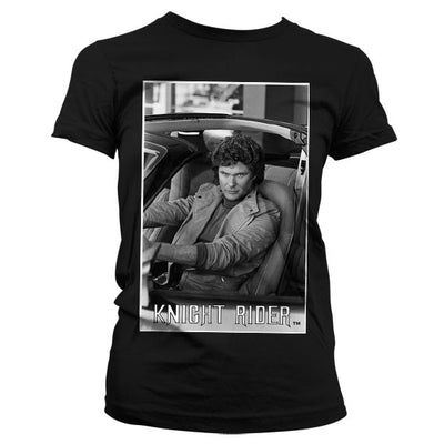 Knight Rider - Hasselhoff I Women T-Shirt (Black)