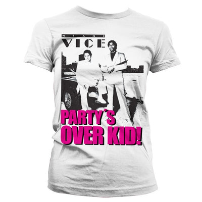 Miami Vice - Party´s Over Kid Women T-Shirt (White)