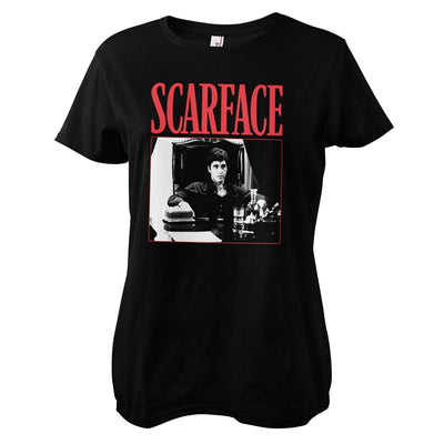 Scarface - Tony Montana - The Power Women T-Shirt (Black)