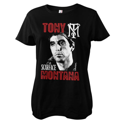 Scarface - Tony Montana Women T-Shirt (Black)