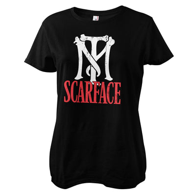 Scarface - TM Logo Women T-Shirt (Black)