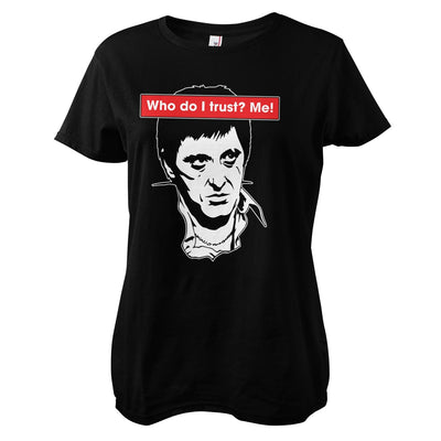 Scarface - Who Do I Trust? Me! Women T-Shirt (Black)