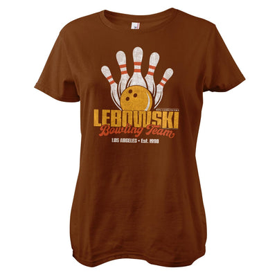 The Big Lebowski - T-shirt de l'équipe de bowling Lebowski pour femmes