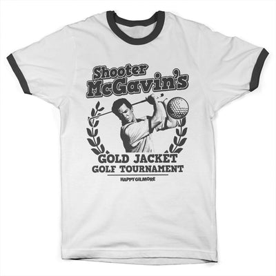 Happy Gilmore - Shooter McGavins Golf Tournament Ringer Mens T-Shirt