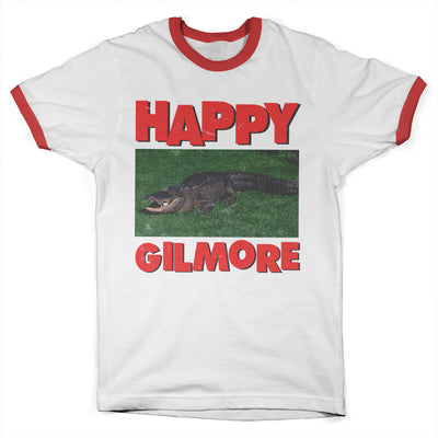 Happy Gilmore - Alligator Ringer Mens T-Shirt