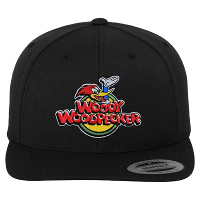 Woody Woodpecker – Premium-Snapback-Kappe mit klassischem Logo