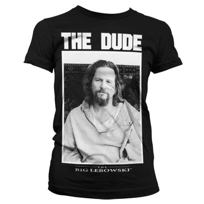 The Big Lebowski - The Dude Women T-Shirt (Black)