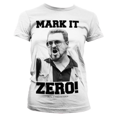 The Big Lebowski - Mark It Zero Women T-Shirt (White)