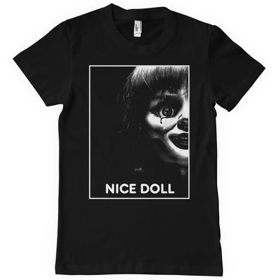 Annabelle - Nice Doll Big & Tall Mens T-Shirt (Black)