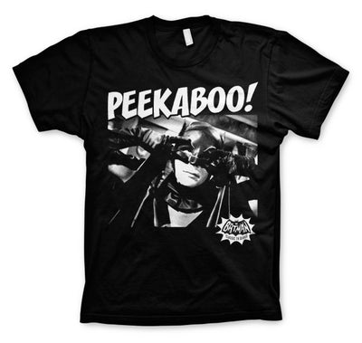 Batman - Peekaboo! Mens T-Shirt (Black)