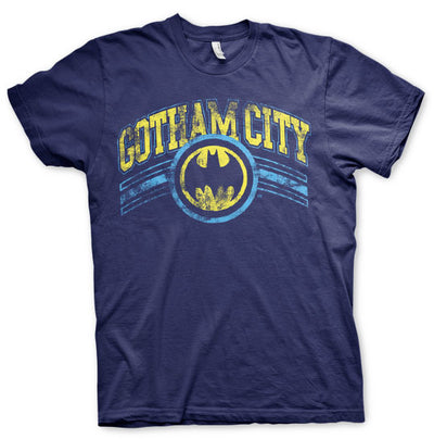 Batman - Gotham City Mens T-Shirt (Navy)