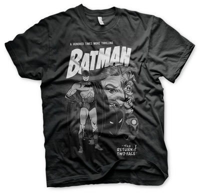 Batman - Return Of Two-Face Mens T-Shirt (Black)