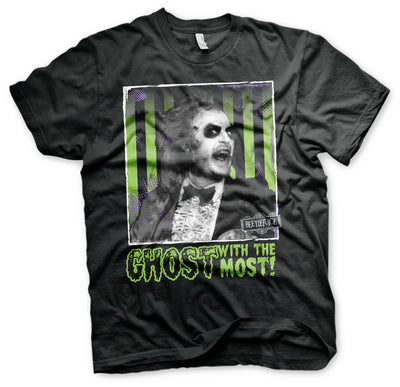 Beetlejuice - Ghost With The Most Mens T-Shirt (Black)