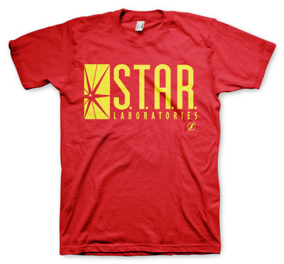 The Flash - Star Laboratories Mens T-Shirt (Red)