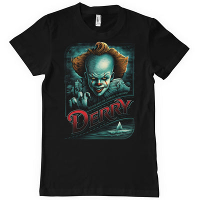 IT - Pennywise in Derry Mens T-Shirt