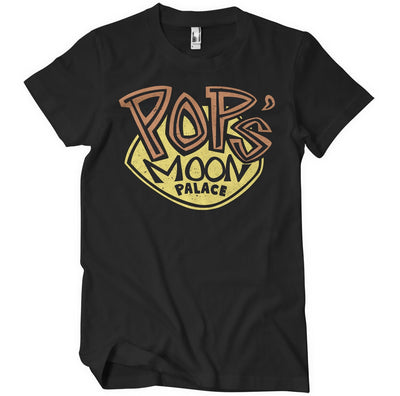 Johnny Bravo - Pop's Moon Palace Mens T-Shirt (Black)