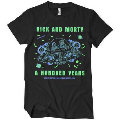 Rick and Morty - A Hundred Years Mens T-Shirt