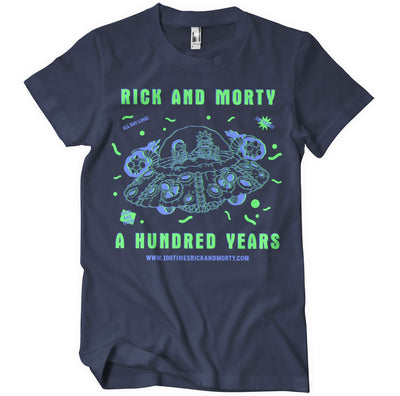 Rick and Morty - A Hundred Years Mens T-Shirt