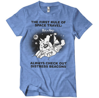 Rick und Morty – Distressed Beacons Herren T-Shirt