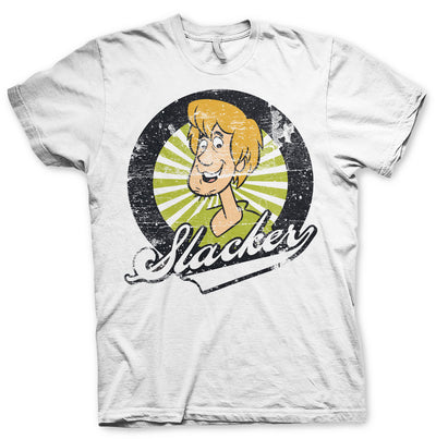 Scooby Doo - Shaggy The Slacker Mens T-Shirt (White)