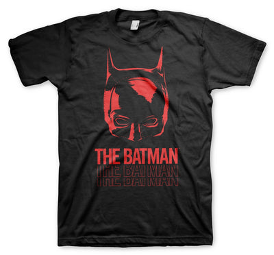 Batman - The Batman Layered Logo Mens T-Shirt (Black)