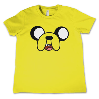 Adventure Time - Jake The Dog Girls Kids T-Shirt (Yellow)