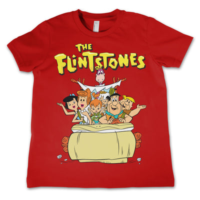The Flintstones - Unisex Kids T-Shirt (Red)