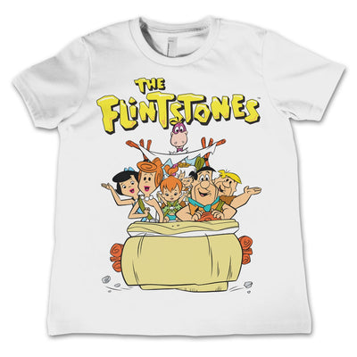 The Flintstones - Unisex Kids T-Shirt (White)