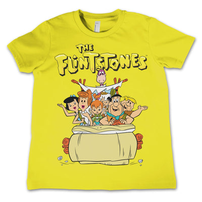 The Flintstones - Unisex Kids T-Shirt (Yellow)