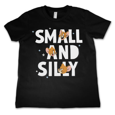 Tom & Jerry - Jerry - Small and Silly Kids T-Shirt (Black)