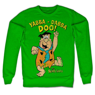 The Flintstones - Yabba-Dabba-Doo Sweatshirt (Green)