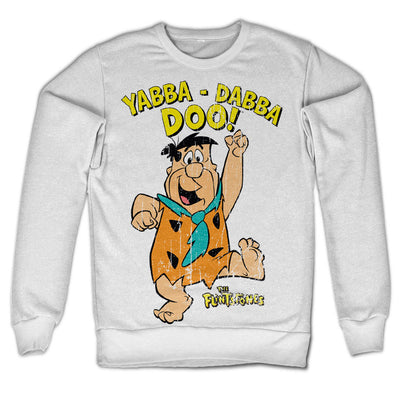 The Flintstones - Yabba-Dabba-Doo Sweatshirt (White)