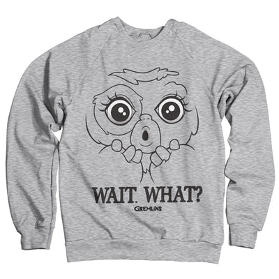 Gremlins - Wait. What? Sweatshirt (Heather Grey)