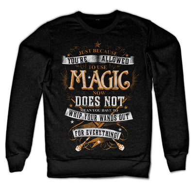 Harry Potter - Inked Harry Potter Magic Sweatshirt (Black)