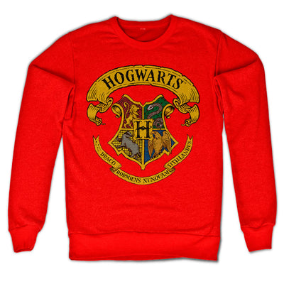 Harry Potter - Inked Harry Potter - Hogwarts Crest Sweatshirt (Red)