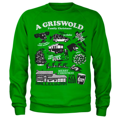 National Lampoon's - Christmas Icons Sweatshirt (Green)