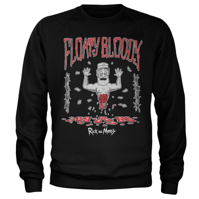 Rick and Morty - Floaty Bloody Man Sweatshirt (Black)