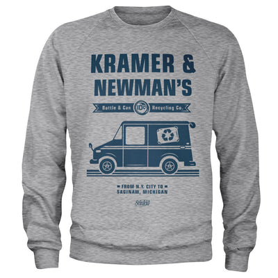 Seinfeld - Kramer & Newman's Recycling Co Sweatshirt (Heather Grey)