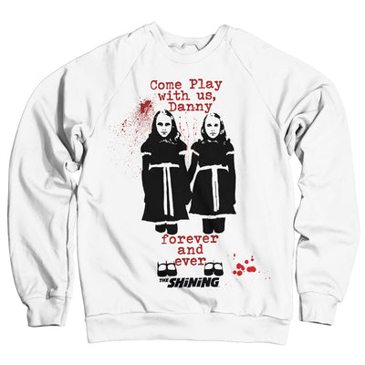 The Shining - Come Play Sweatshirt (White)