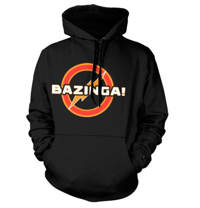 The Big Bang Theory - Bazinga Underground Logo Hoodie (Black)