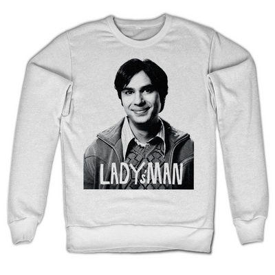 The Big Bang Theory - Lady's Man Sweatshirt (White)