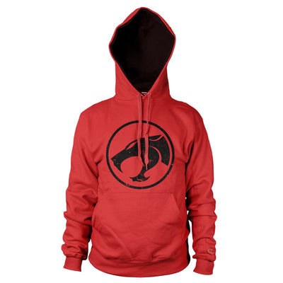 Thundercats - Washed Logo Hoodie (Red)