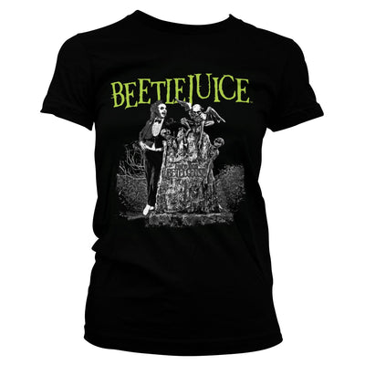 Beetlejuice - Headstone Women T-Shirt (Black)