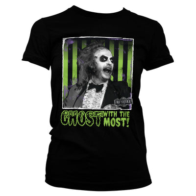 Beetlejuice - Ghost With The Most Women T-Shirt (Black)