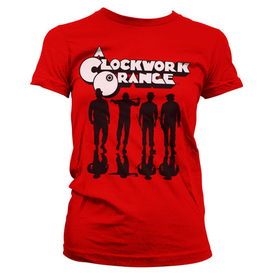 A Clockwork Orange - Shadows Women T-Shirt (Red)