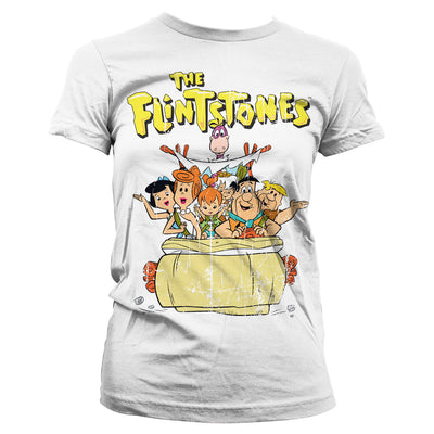The Flintstones - Women T-Shirt (White)