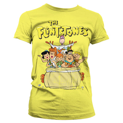 The Flintstones - Women T-Shirt (Yellow)